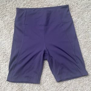 Girlfriend Collective Purple Bike Shorts